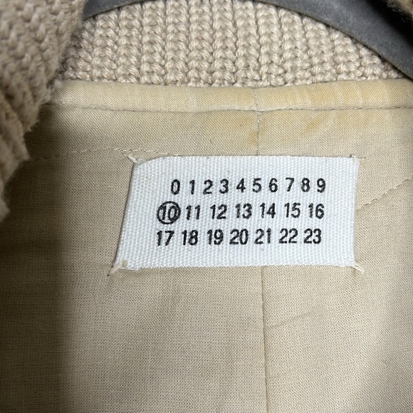 Maison Martin Margiela Men’s Sz 52 Zip Wool Shawl Collar Coat Jacket - Italy - Picture 5 of 14